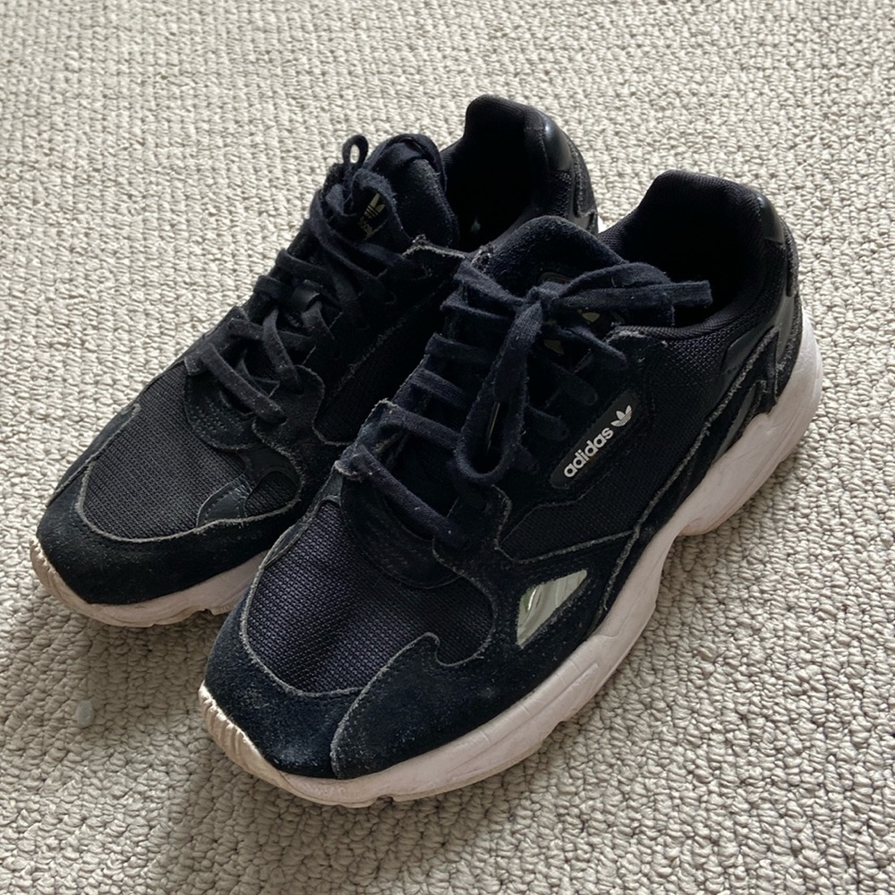 Adidas black falcons